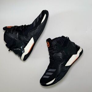 RARE Adidas D Rose 7 PK Black B49511 US men size 8